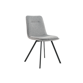 Стул M-71 серый  +  черный Vetro mebel