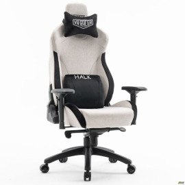 Кресло геймерское VR Racer Textile Halk серый/черный AMF