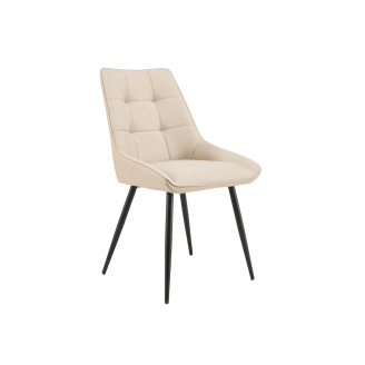 Стул M-75 капучино  +  черный Vetro mebel