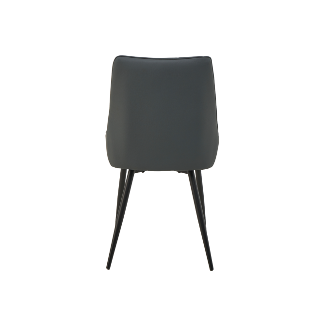 Стул M-75 серый  +  черный Vetro mebel