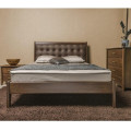 Кровать с мягкой спинкой без изножья Сити Премиум Олимп фото