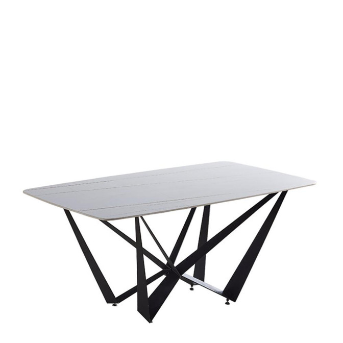 Стол обеденный Dali Ceramic WH180 Intarsio фото