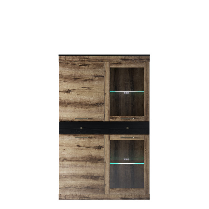 Витрина низкая JAGGER 2d2w1s Mebelbos