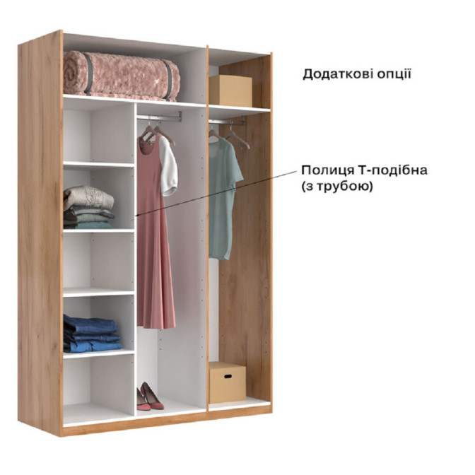 Шкаф Асти 3Дв MiroMark фото