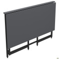Стіл розкладний Fold FL1200 (1200х600х750Н) чорний/Сірий Шифер AMF