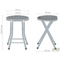 Табурет складной Сеат пластик Rattan Black AMF