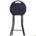 Табурет складной Сеат пластик Rattan Black AMF