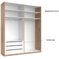 Шкаф-купе 2,0x2,4 Белла / Bella Глянец Белый MiroMark BL-85-WB