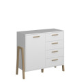 Комод Бель KOM 1D4S / BELLE KOM 1D4S VMV Holding