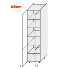 Кухонная секция Миллениум WG Пенал 60П/2320 Pro Blum Правая ML-863W/01R MiroMark 