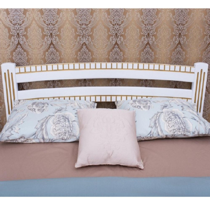 Кровать с фрезировкой Милана Люкс Олимп фото