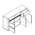Комод Селена KOM3D3S Gerbor Холдинг фото