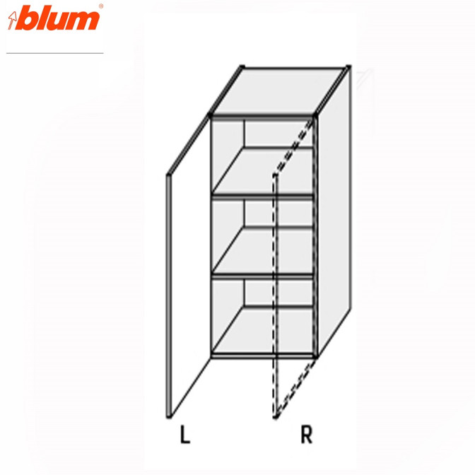 Кухонная секция Миллениум WG верхняя 20В/900 1дв Pro Blum Правая ML-521W/01R MiroMark