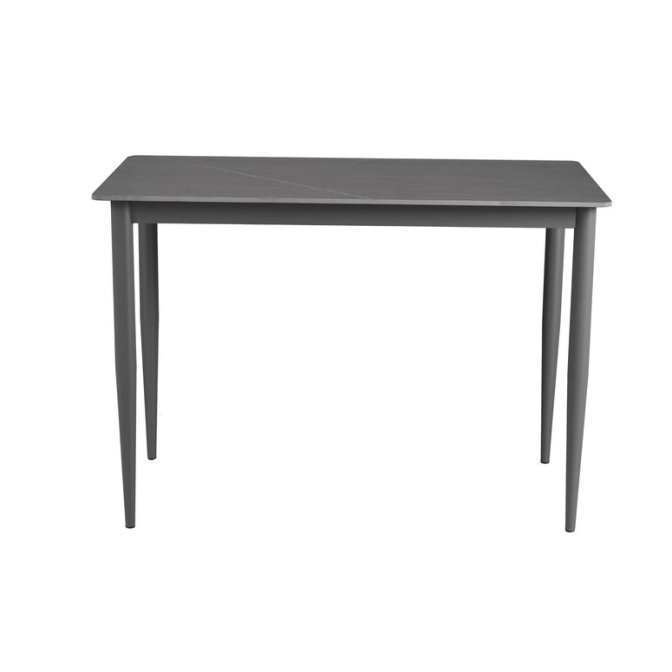 Обеденный керамический стол TM-110 петра грей  +  серый Vetro mebel
