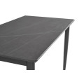 Обеденный керамический стол TM-110 петра грей  +  серый Vetro mebel