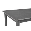 Обеденный керамический стол TM-110 петра грей  +  серый Vetro mebel