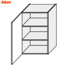 Кухонная секция Валенсия верхняя 40В/900 1дв Pro Blum VL-542W/9003 MiroMark