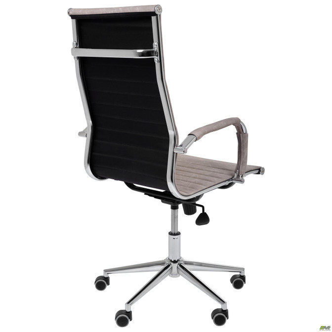 Кресло Slim HB Хром Tilt WAX Light Grey AMF