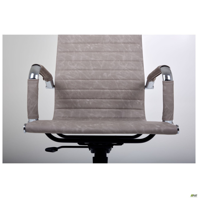 Кресло Slim HB Хром Tilt WAX Light Grey AMF