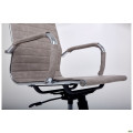 Кресло Slim HB Хром Tilt WAX Light Grey AMF