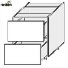 Кухонная секция Валенсия нижняя 90Н2ШХ/820 Pro Hettich VL-091W/9003 MiroMark