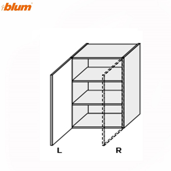 Кухонна секція Міленіум WG верхня 60В/720 1дв Pro Blum Ліва ML-468W/01L MiroMark