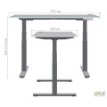 Стіл Rise 1387х680 Дуб Ендгрейн AMF