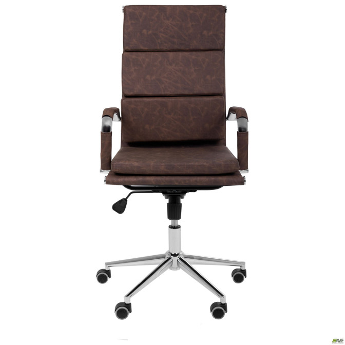 Кресло Slim FX HB Хром Tilt WAX Coffee AMF