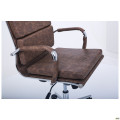 Кресло Slim FX HB Хром Tilt WAX Coffee AMF