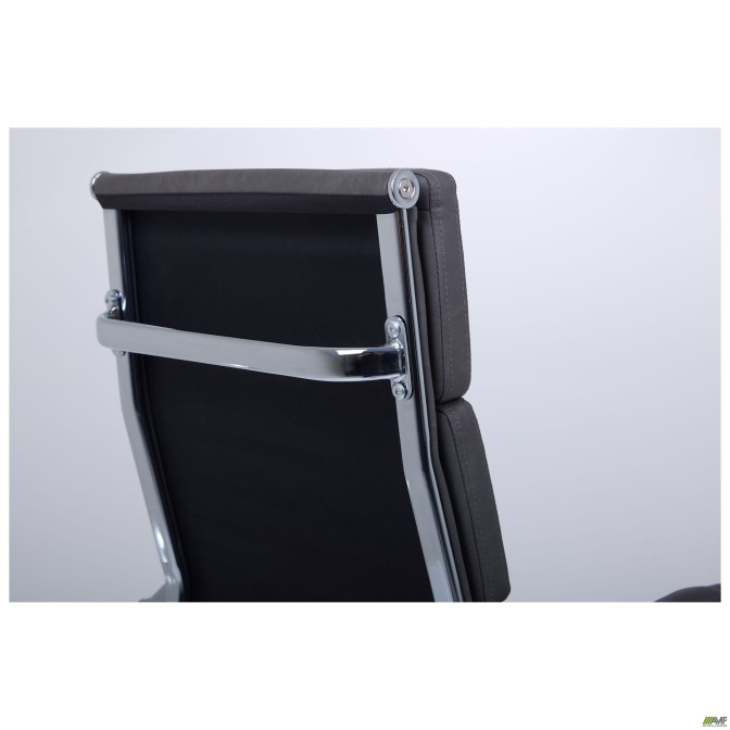 Кресло Slim FX HB Хром Tilt WAX Black Grey AMF