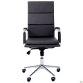 Кресло Slim FX HB Хром Tilt WAX Black Grey AMF