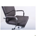 Кресло Slim FX HB Хром Tilt WAX Black Grey AMF