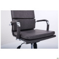 Кресло Slim FX HB Хром Tilt WAX Black Grey AMF