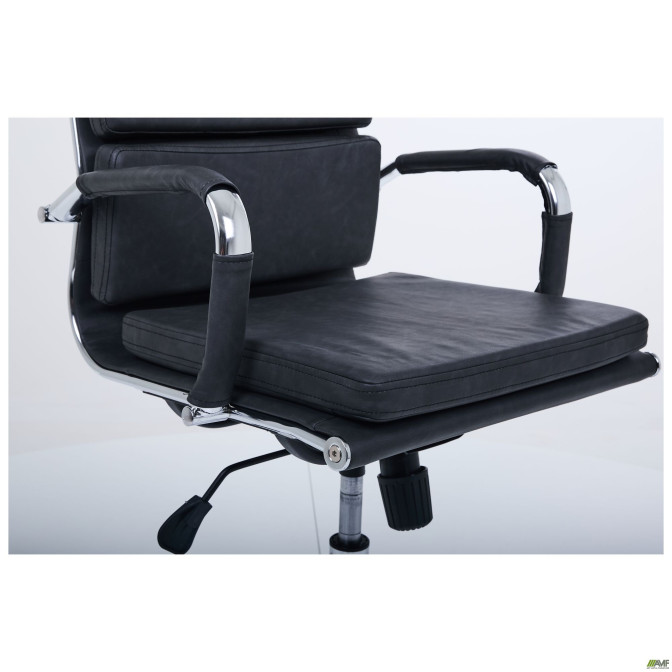 Кресло Slim FX HB Хром Tilt WAX Dark Grey AMF
