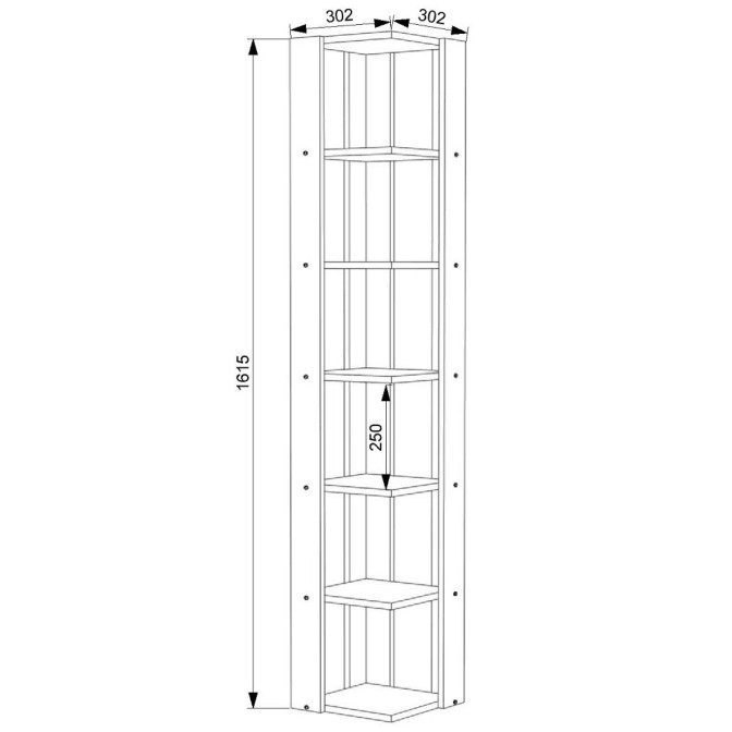 Стеллаж D 4 Flashnika