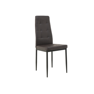 Стул N-66-2 коричневый  +  черный Vetro mebel