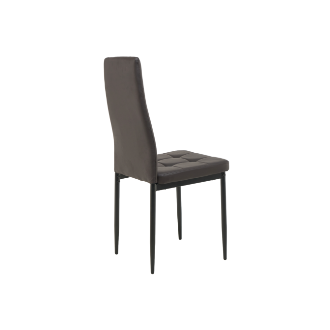 Стул N-66-2 коричневый  +  черный Vetro mebel
