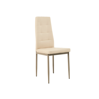 Стул N-66-2 бежевый  +  капучино Vetro mebel