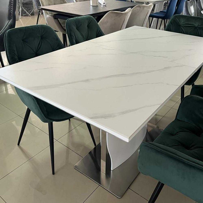Стол обеденный Detroit Ceramic 140 Intarsio фото