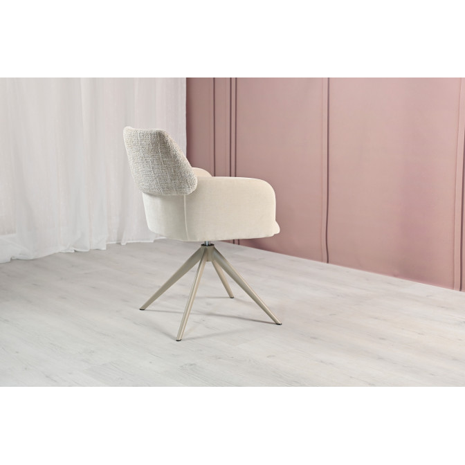 Стул поворотный R-165 тофу  +  капучино Vetro mebel