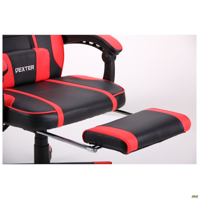 Кресло VR Racer Dexter Webster черный/красный AMF