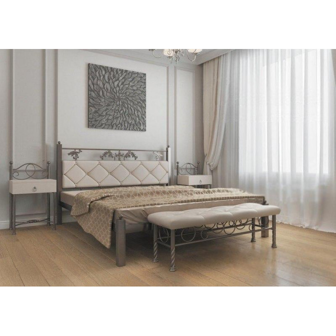 Кровать металлическая Стелла Металл-дизайн фото