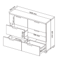 Комод Асти 6Ш MiroMark фото