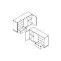 Комод Стемма KOM2D4S BRW Україна