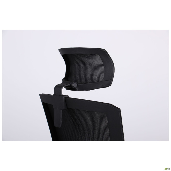 Кресло Uran Black HR сиденье Сидней-26/спинка Сетка SL-00 черная AMF
