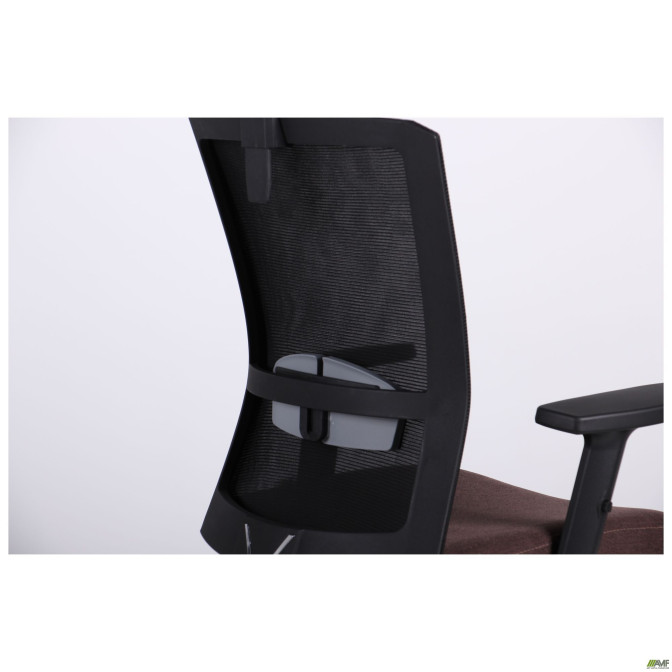 Кресло Uran Black HR сиденье Сидней-26/спинка Сетка SL-00 черная AMF