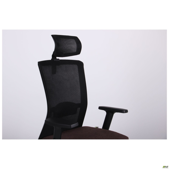 Кресло Uran Black HR сиденье Сидней-26/спинка Сетка SL-00 черная AMF