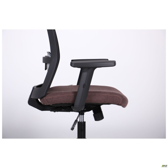 Кресло Uran Black HR сиденье Сидней-26/спинка Сетка SL-00 черная AMF
