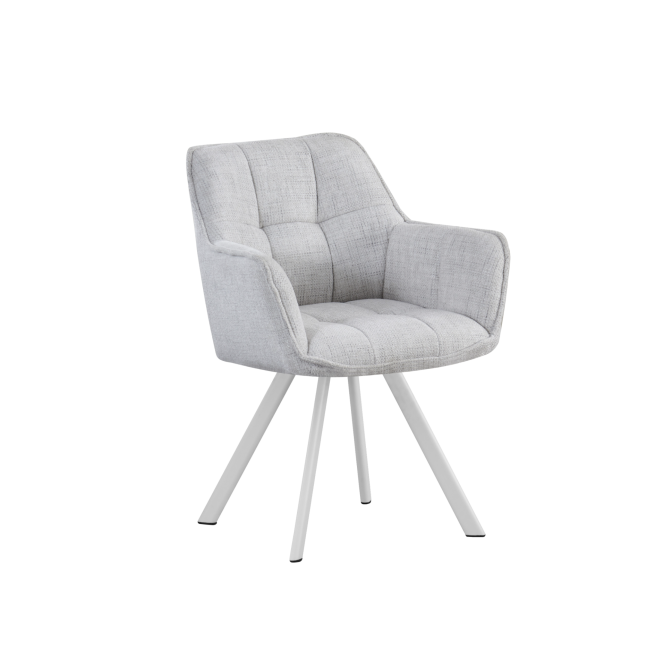 Стул M-235 снежно-белый  +  белый Vetro mebel