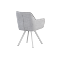 Стул M-235 снежно-белый  +  белый Vetro mebel